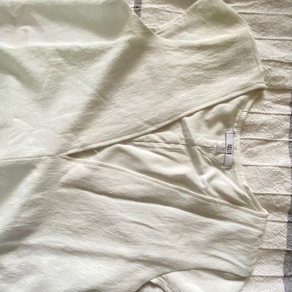 ASILIO WHITE SHORT DRESS - Picture 5 of 10